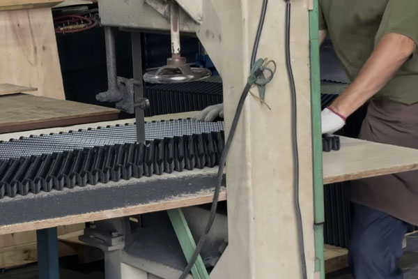Cooling Tower Fill Cutting Workshop Station