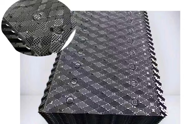 870mm Plastic Cooling Tower Fill with Custom Size and Connection Options