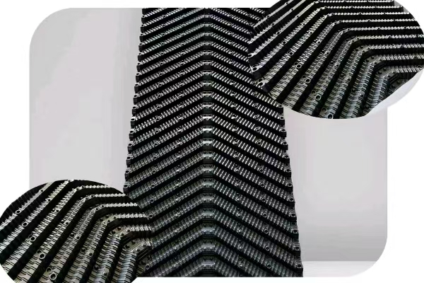 Custom Plastic Cooling Tower Fill in 305mm and 610mm Widths
